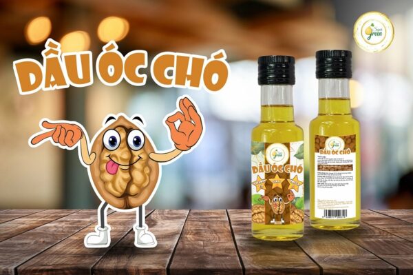 Dầu Óc Chó Super Green 60ml - Hình ảnh 2