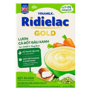 Bột ăn dặm VINAMILK Luơn Cà Rốt Đậu Xanh 200g