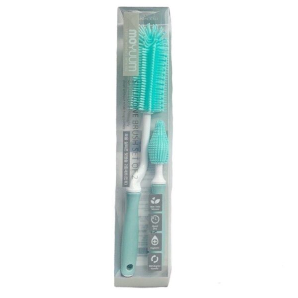 MOYUUM CỌ RỬA BS SILLICONE (SET OF 2) MÀU XANH