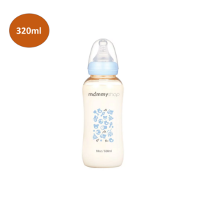 MAMMY Shop Bình sữa PPSU Hồ Lô Cổ Chuẩn 320ml - Màu Xanh Dương