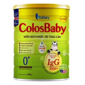 Sữa ColosBaby Gold 0+ 800g (0 - 12 tháng)