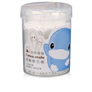 KUKU Duckbill Tăm Bông Cotton 260que (dùng 1 lần)