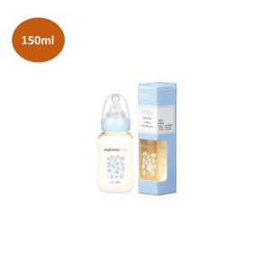 MAMMY Shop Bình sữa PPSU Cổ Chuẩn 150ml - Màu Xanh Dương