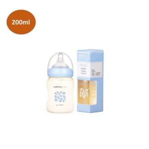 MAMMY Shop Bình sữa PPSU Hồ Lô Cổ Rộng 200ml - Màu Xanh Dương