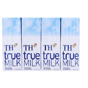 Sữa TH True Milk có đường 180ml (4 hộp)